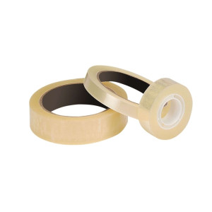 Q-CONNECT Klebeband - 12 mm x 10 m, 12 Rollen, transparent