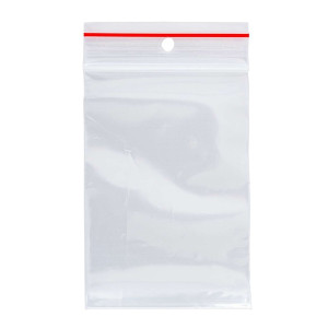 Q-CONNECT Druckbandbeutel - 70x100mm, transparent, 100 Stück
