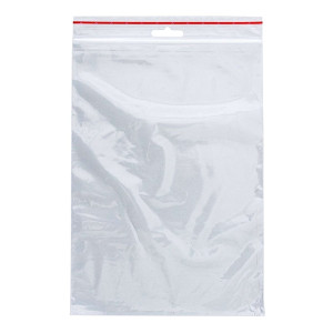 Q-CONNECT Druckbandbeutel - 170x230mm, transparent, 100 Stück