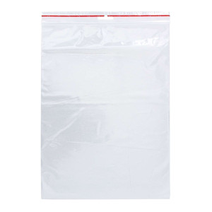 Q-CONNECT Druckbandbeutel - 230x320mm, transparent, 100 Stück