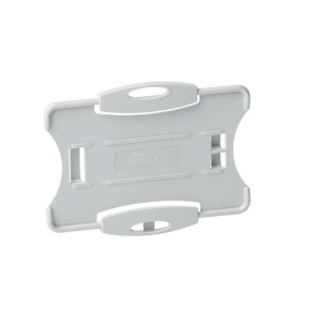 DURABLE Kartenhalter ECO - für 1 Ausweis, 87 x 57 cm, grau, 10 Stück