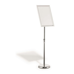 DURABLE Prospektständer - A3, mit Alu-Klapprahmen, 129 cm