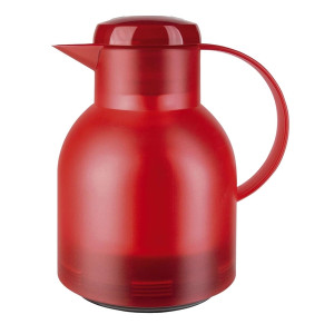 EMSA Samba Isolierkanne - 1,0 Liter, rot-transluzent
