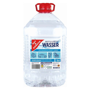 GUT & GÜNSTIG Destilliertes Wasser 5L