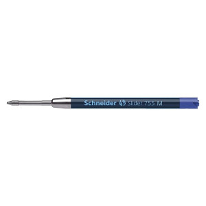 SCHNEIDER Kugelschreiber Großraummine Slider 755 - M, blau (dokumentenecht)