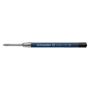 SCHNEIDER Kugelschreiber Großraummine Slider 755 - M, schwarz (dokumentenecht)