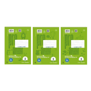STAUFEN PREMIO Spiralblock LIN 3 - A5, 40 Blatt, 14 Doppellinien, 90 g/qm