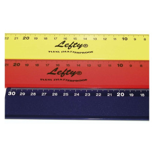 KUM Lineal Flexi-Lefty - 30 cm, sortiert