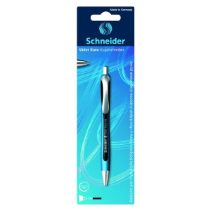 SCHNEIDER Kugelschreiber Slider Rave - XB, schwarz 73251 (dokumentenecht)
