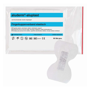 SÖHNGEN aluderm®-aluplast Fingerkuppenverband - elastisch, 50 Stück