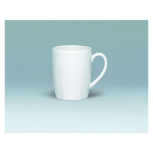 SCHÖNWALD Kaffeebecher Form 98 - 0,3 l, hoch, Porzellan, weiß, 6 Stück