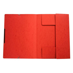 DONAU Gummizugmappe - A4, rot