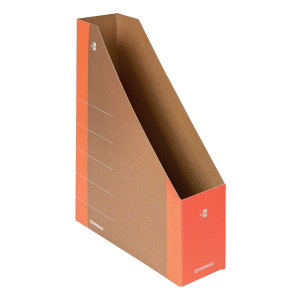 DONAU Stehsammler Life, A4, 8cm, Karton, neonorange