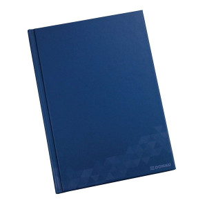DONAU Geschäftsbuch - A4, 96 Blatt, 70g/qm, kariert, blau