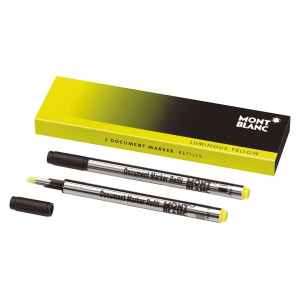 MONT BLANC Markermine Document - luminous yellow