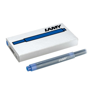LAMY Tintenpatrone T 10 - blau, 5er Pack