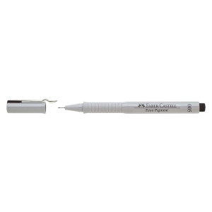 FABER CASTELL Tintenschreiber ECCO-PIGMENT - 0,05 mm, schwarz, (dokumentenecht)