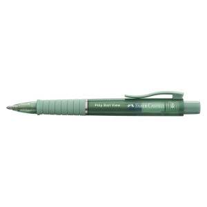 FABER CASTELL Kugelschreiber Poly Ball View - XB, green lily