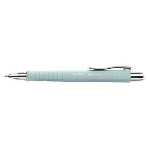 FABER CASTELL Kugelschreiber Poly Ball - XB, dokumentenecht, caribic blue