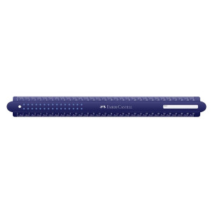 FABER CASTELL Lineal Dots - 30 cm, sortiert