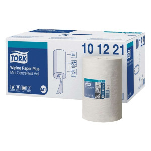 TORK Wischtücher - 2-lagig, 21,5 x 35 cm, 11 Rollen à 210 Tücher, hochweiß