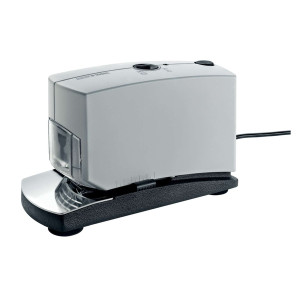 NOVUS Elektrisches Heftgerät B100EL - 40 Blatt, 5-50 mm Einlegetiefe, grau