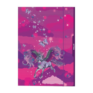 PELIKAN Sammelmappe Einhorn - A3, mit Glitzer