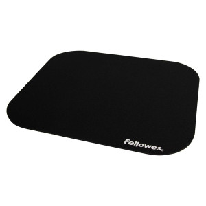 FELLOWES Mauspad Premium, Gummi/Polyester, 228 x 4 x 200 mm, schwarz