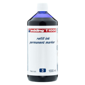 EDDING T 1000 Nachfülltinte - 1000 ml, blau
