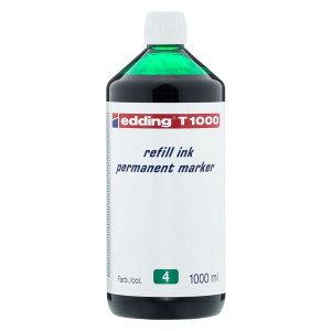 EDDING T 1000 Nachfülltinte - 1000 ml, grün