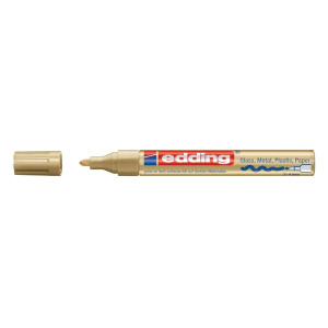 EDDING 750 Glanzlack-Marker creative - 2 - 4 mm, gold