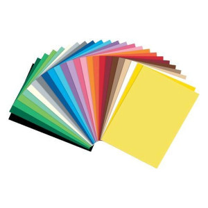 FOLIA Fotokarton - A4, 25 Farben sortiert, 50 Blatt