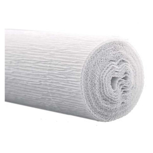 WEROLA Floristen Krepppapier - 50 x 250 cm, weiß