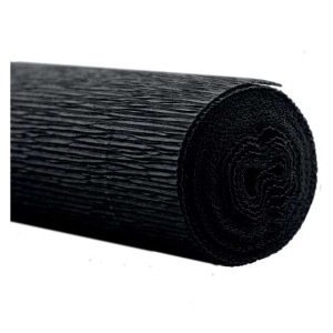 WEROLA Floristen Krepppapier - 50 x 250 cm, schwarz