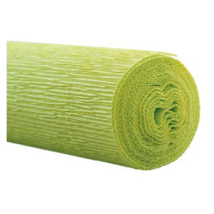 WEROLA Floristen Krepppapier - 50 x 250 cm, maigrün