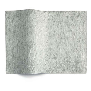 WEROLA Floristen Krepppapier - 50 x 250 cm, Alu silber
