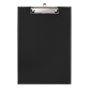 VELOFLEX Klemmbrett - A4, PVC, schwarz