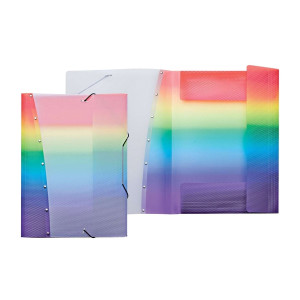 VELOFLEX Sammelmappe Rainbow Diamond - A3, PP
