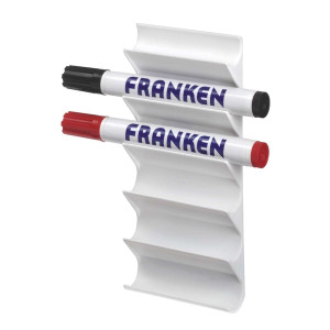 FRANKEN Tafelschreiber-Halter - weiß, magnethaftend