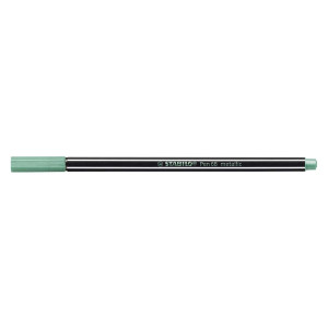 STABILO Premium Metallic-Filzstift - Pen 68 metallic - Einzelstift - metallic grün