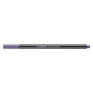 STABILO Premium Metallic-Filzstift - Pen 68 metallic - Einzelstift - metallic violett