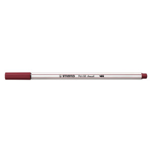 STABILO Premium-Filzstift Pinselspitze Pen 68 brush - Einzelstift - purpur