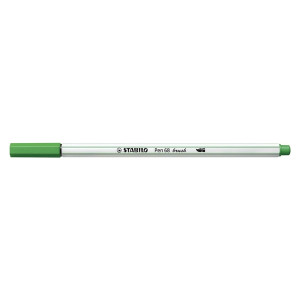 STABILO Premium-Filzstift Pinselspitze Pen 68 brush - Einzelstift - smaragdgrün