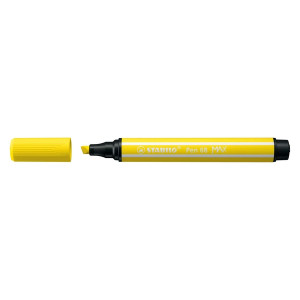 STABILO Premium-Filzstift Pen 68 MAX - zitronengelb