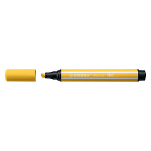 STABILO Premium-Filzstift Pen 68 MAX - gelb
