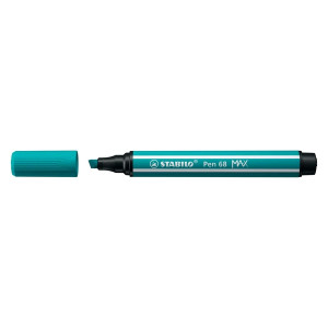 STABILO Premium-Filzstift Pen 68 MAX - türkisblau