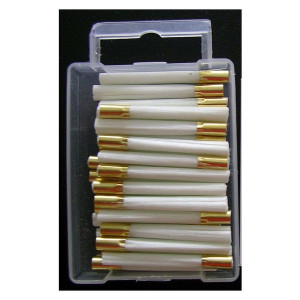 HANSA Ersatz-Glaspinsel für Glasradierer - 4x40mm, 25 Stück