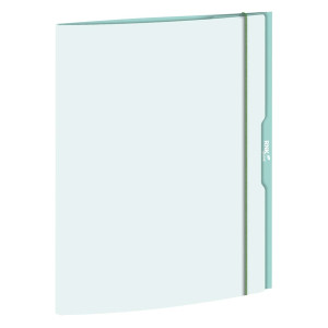 RNK Zeichenmappe cool mint - A4, 3 Klappen mit Gummizug, Karton