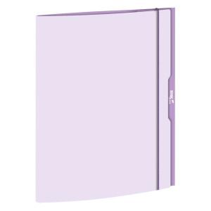 RNK Zeichenmappe frosty berry - A4, 3 Klappen mit Gummizug, Karton