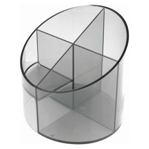 HELIT Schreibtischboy Economy - 4tlg., glasklar